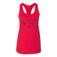 Life Happens The Beach Helps - Bella+Canvas - Women's Jersey Racerback Tank