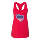 One Nation One Heart - Bella+Canvas - Women's Jersey Racerback Tank