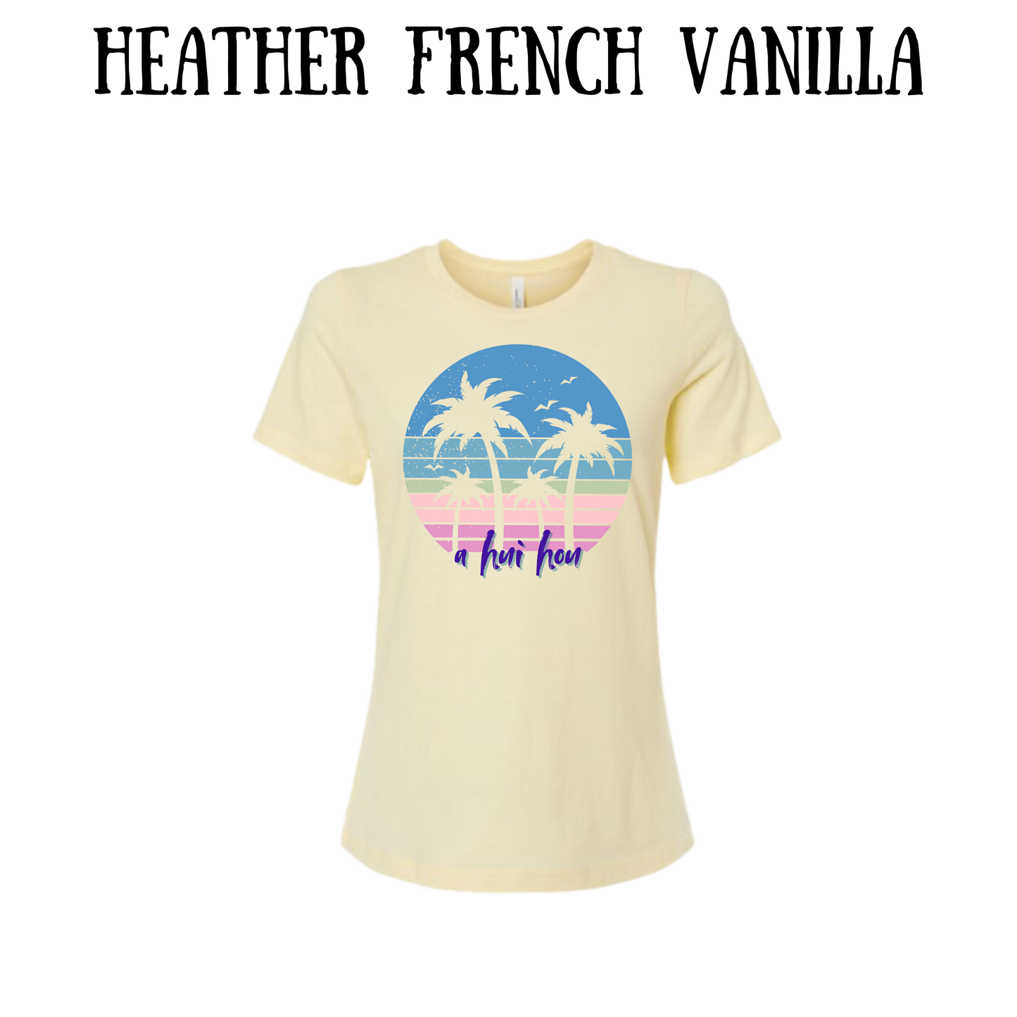VP - A Hui Hou - Women's Relaxed Fit Tee - Neutrals