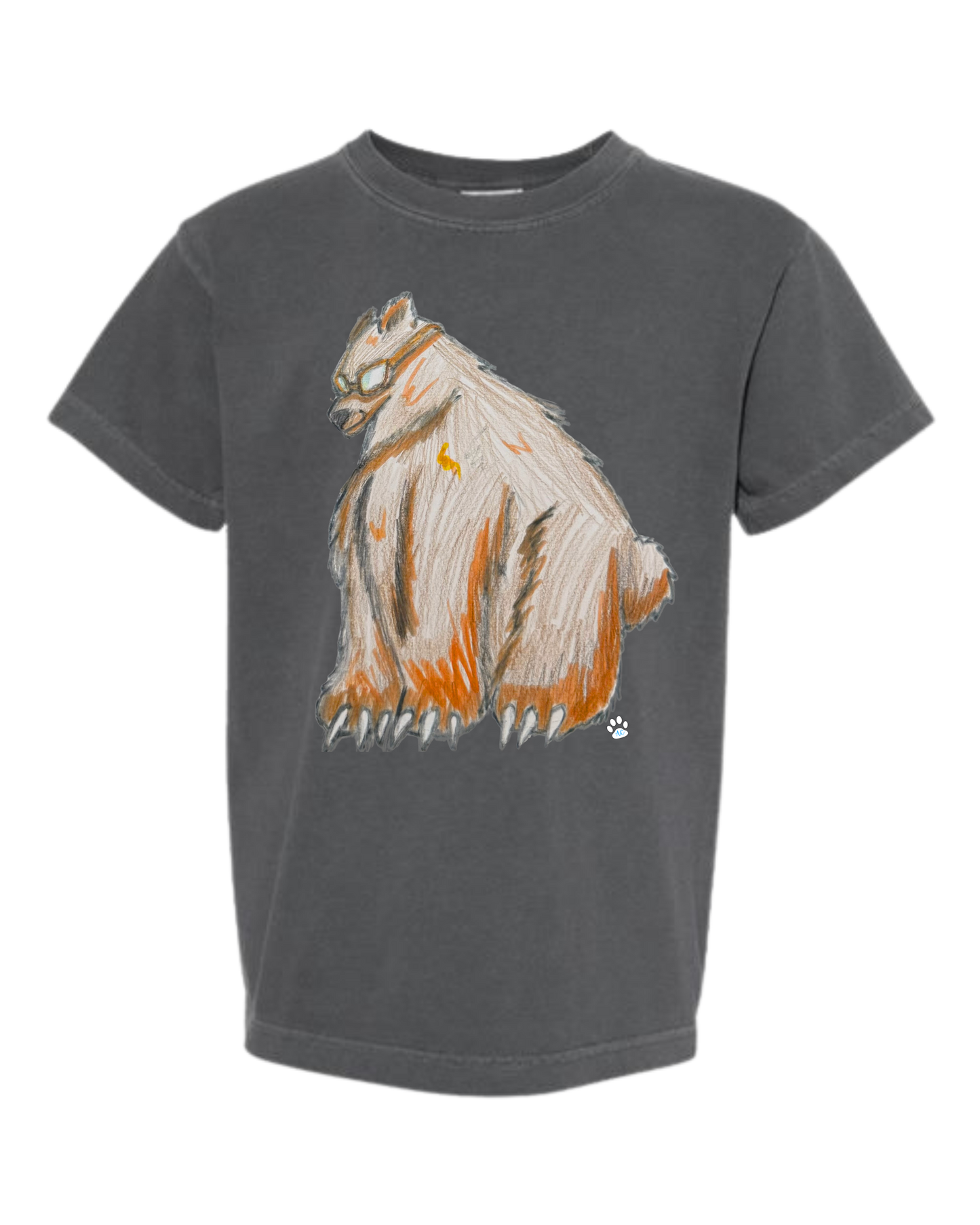 Muscle Bear - Comfort Colors - Heavyweight Youth Tee - Neutral Colors & Blues