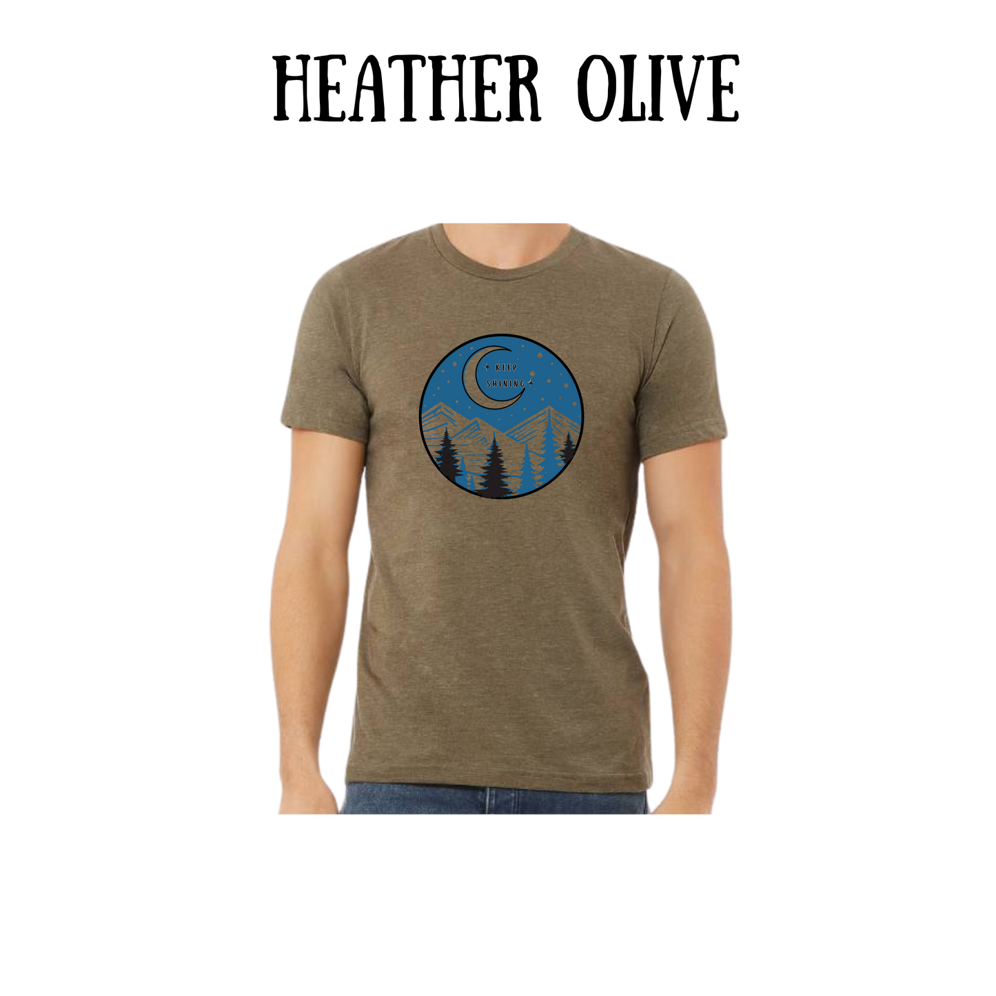 OP - Keep Shining - Unisex Tee - Greens