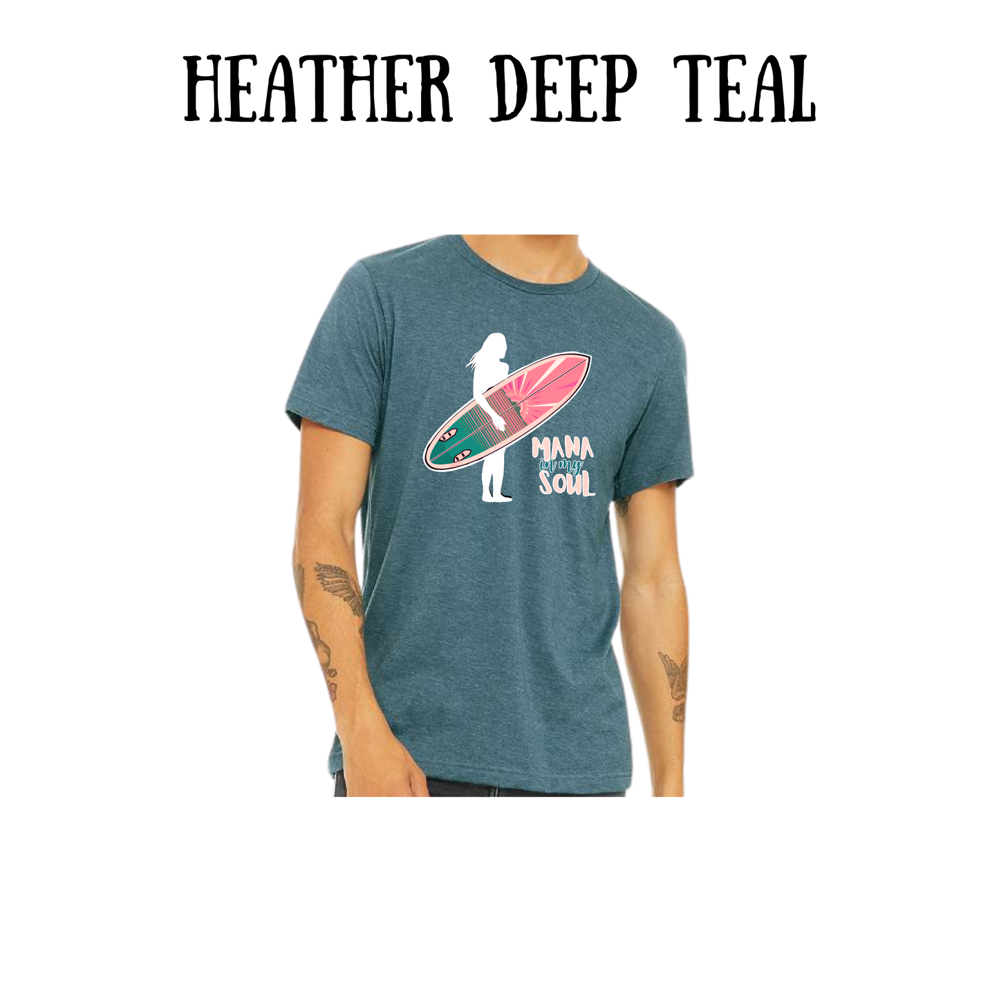 VP - Mana in My Soul - Unisex Tee - Blues