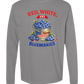 Red, White, And Blueberries - Comfort Colors - Heavyweight Long Sleeve Tee - Neutral Colors