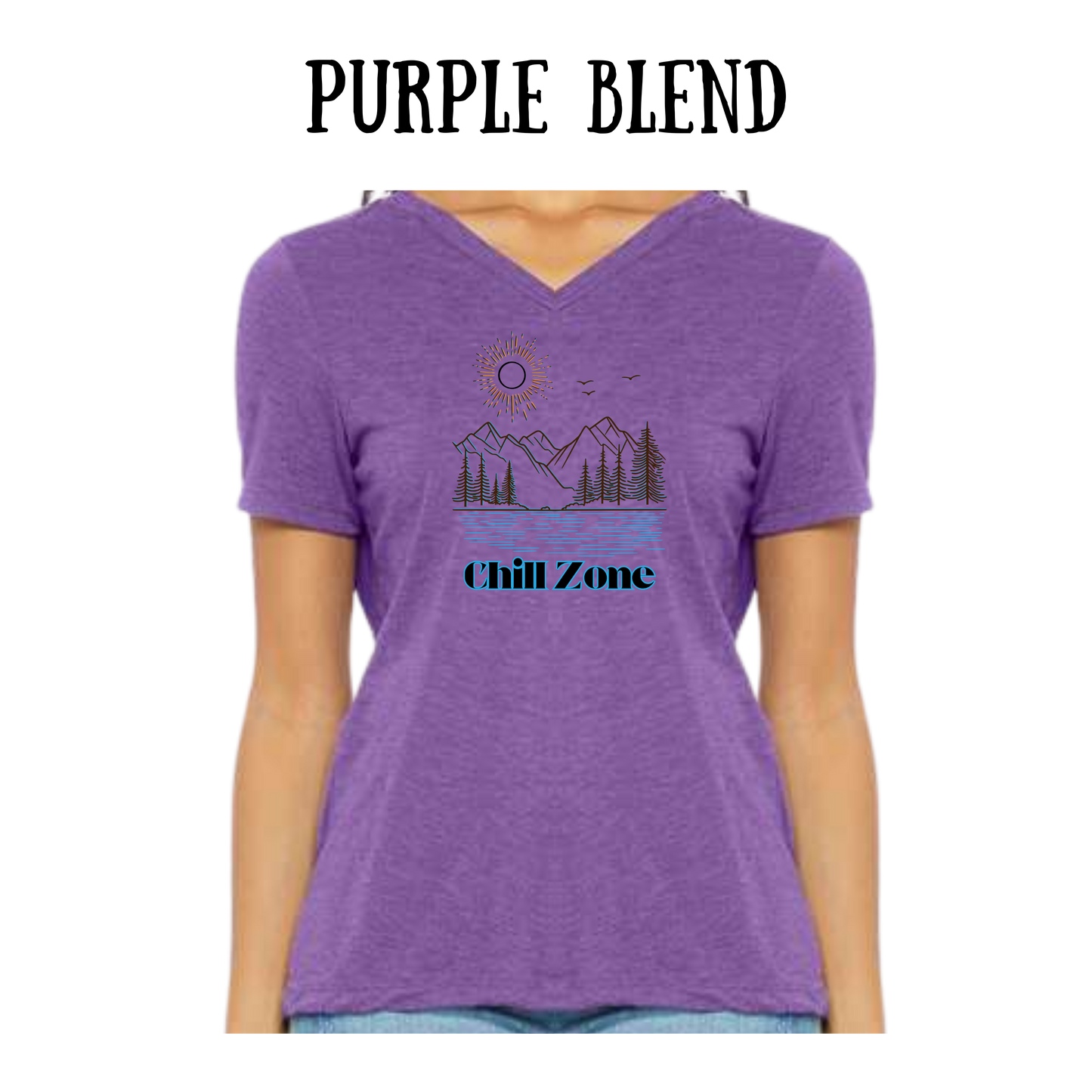 CP - Chill Zone - Women's V-Neck - Assorted Colors