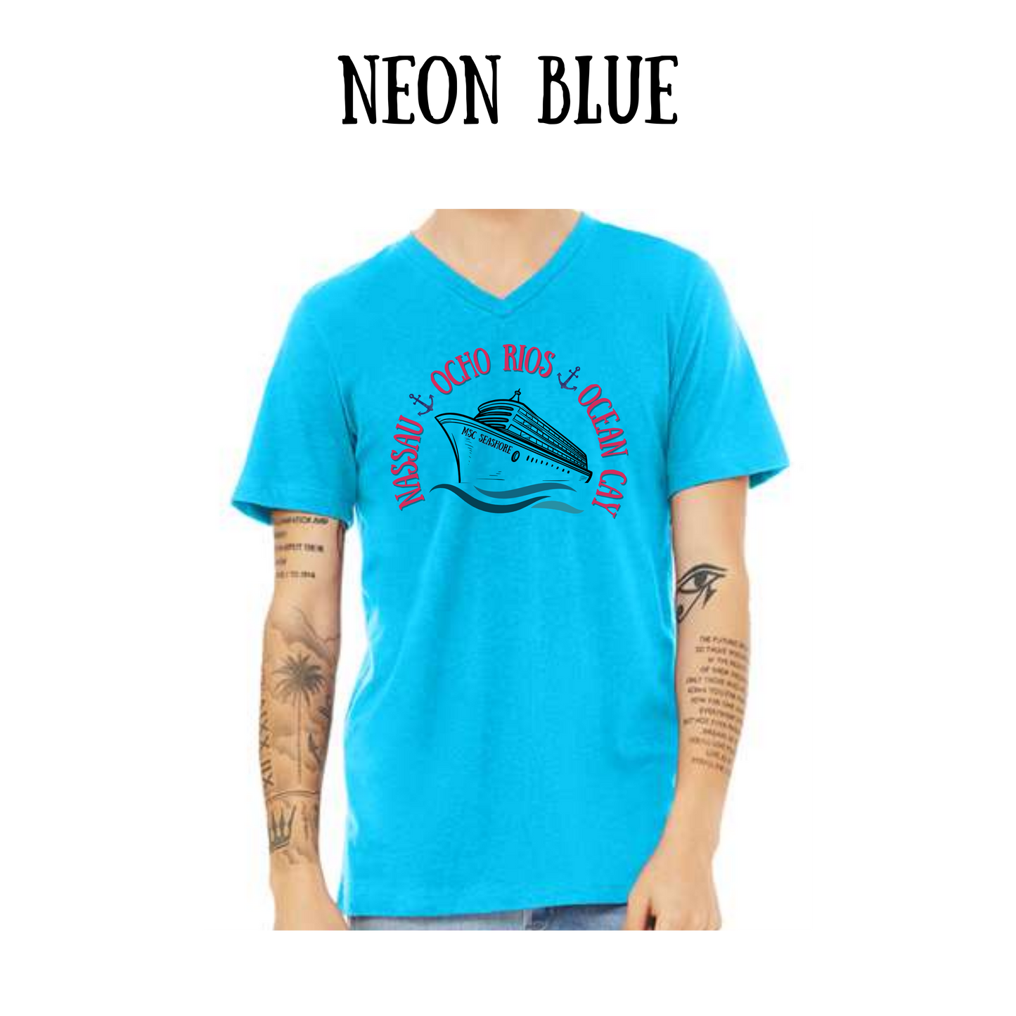 VP - MSC Seashore - Unisex V-Neck