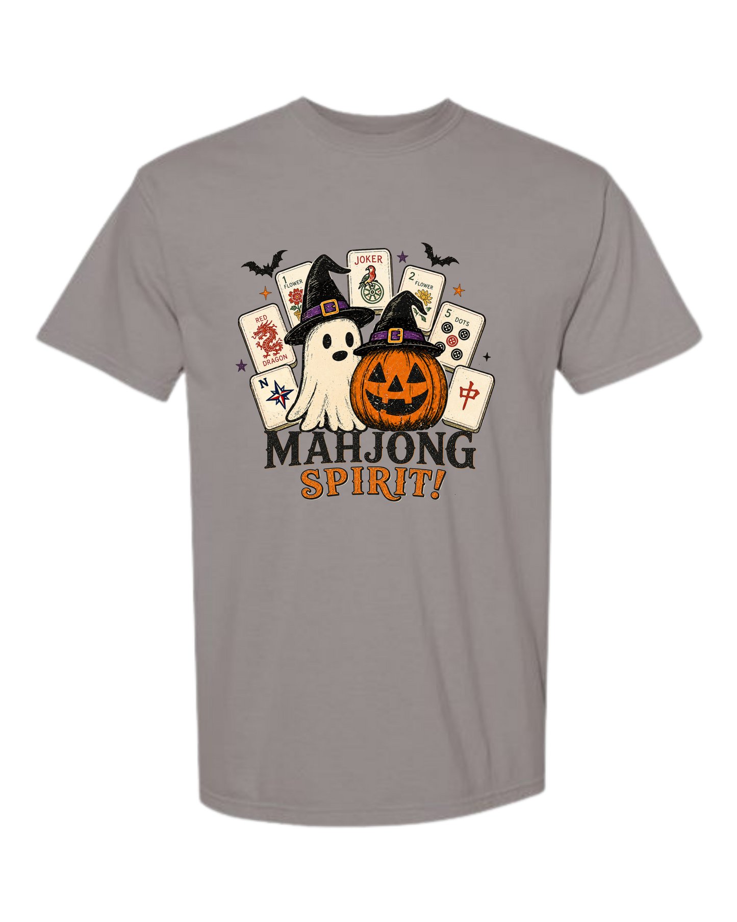 Mahjong Spirit - Comfort Colors - Heavyweight Unisex Tee - Neutral Colors