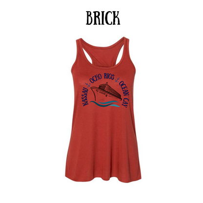 VP - MSC Seashore - Women's Flowy Racerback Tank