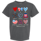 Galatians 5 - Patriotic - Comfort Colors - Heavyweight Youth Tee - Neutral Colors & Blues