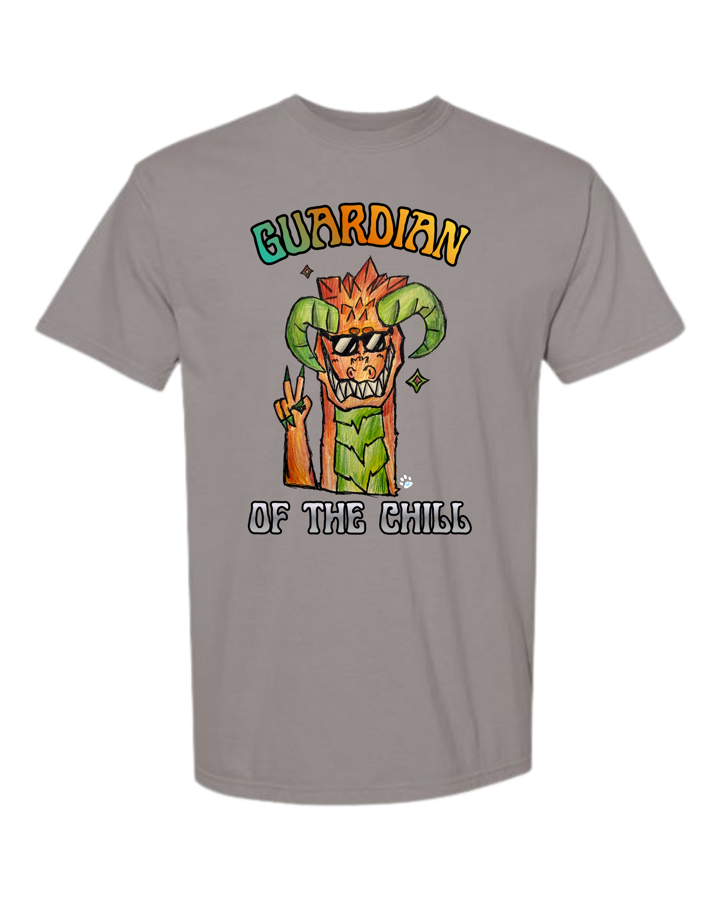 Guardian of The Chill - Comfort Colors - Heavyweight Unisex Tee - Neutral Colors