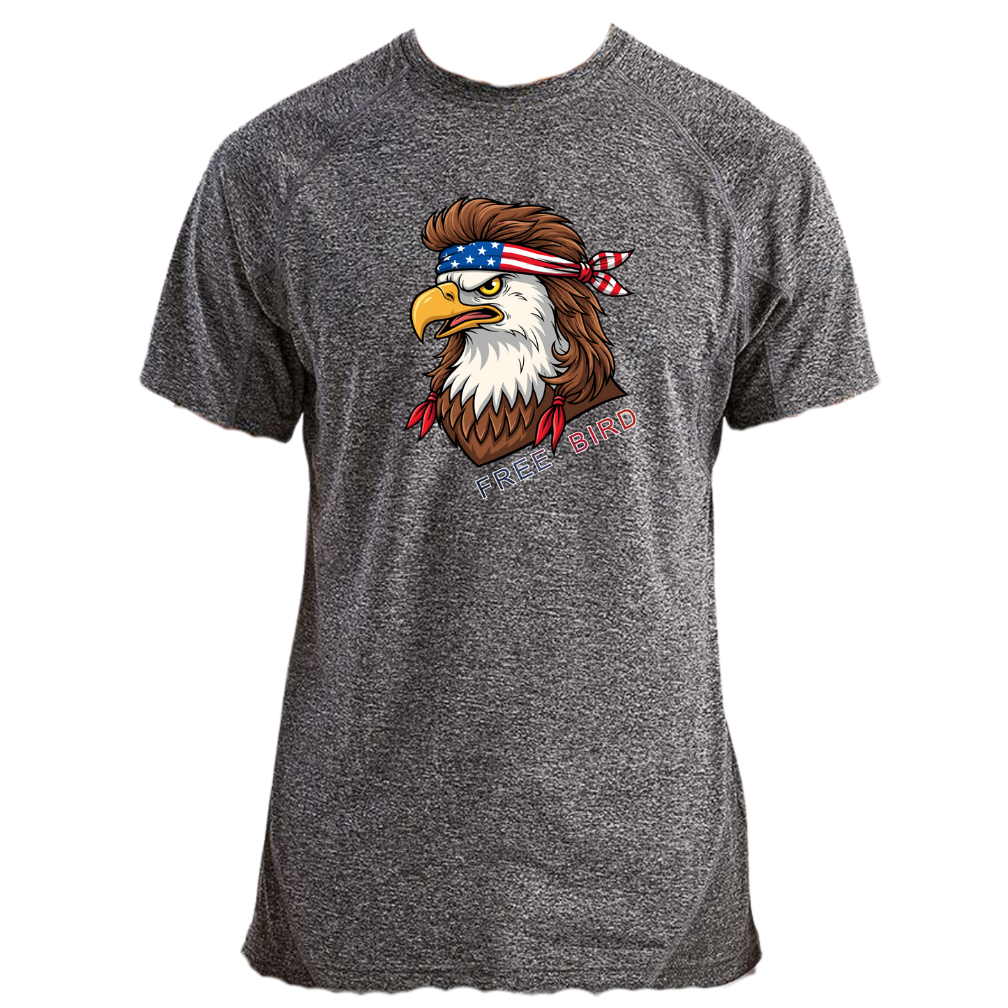 Rockin Free Bird - Unisex TriDri Tee - Assorted Colors