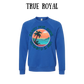 VP - Ready For Some Vitamin D & Sea - Sponge Fleece Raglan Sweatshirt - Blues, Purples