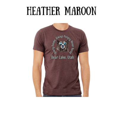 CP - Bear Lake Utah - Unisex Tee - Pinks, Purples, Neutrals