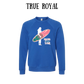 VP - Mana in My Soul - Sponge Fleece Raglan Sweatshirt - Blues, Purples