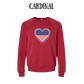 PP - One Nation One Heart - Sponge Fleece Raglan Sweatshirt - Assorted Colors
