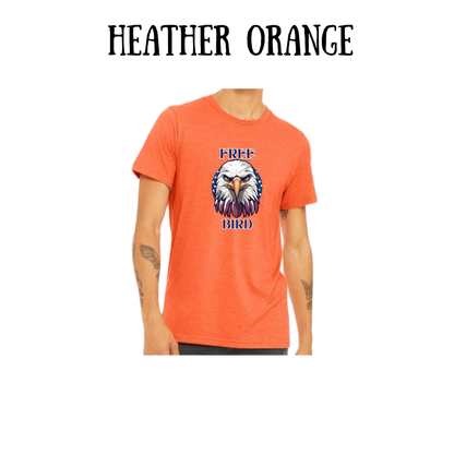 PP - Free Bird - Unisex Tee - Yellows, Oranges, Reds