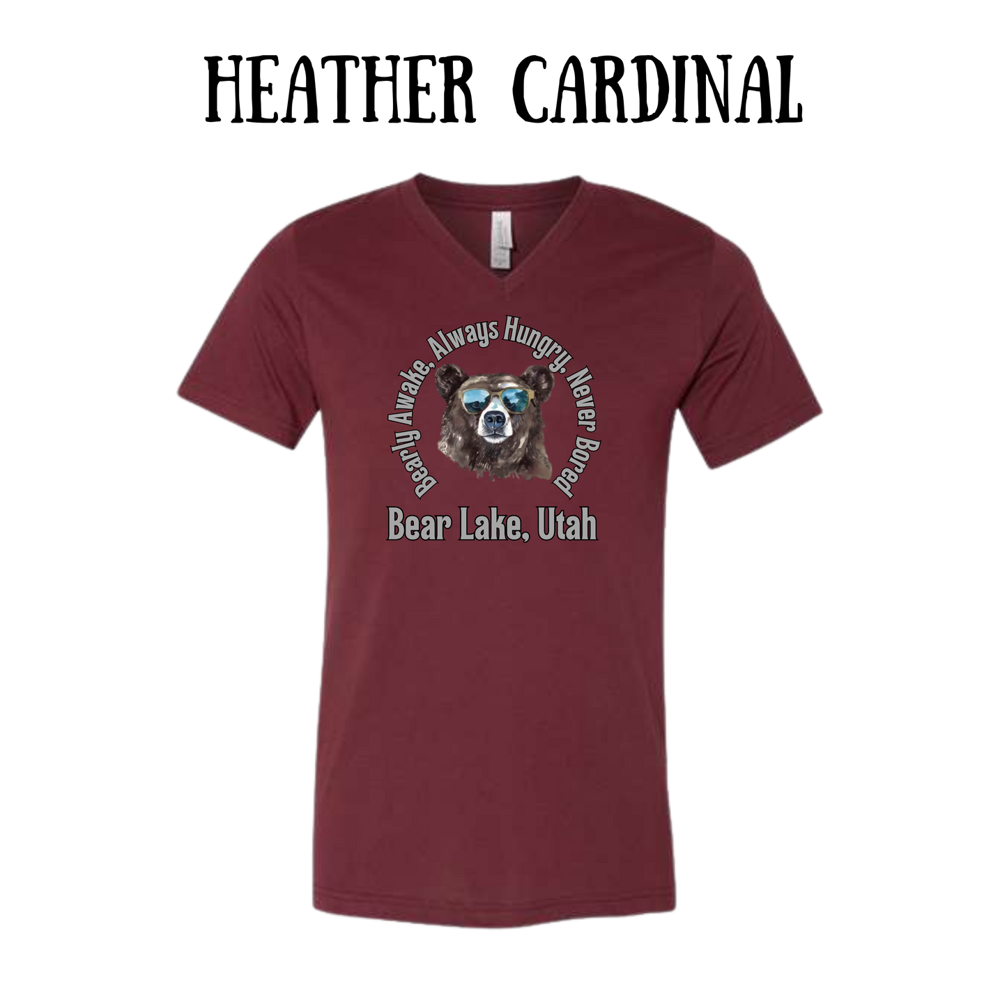CP - Bear Lake Utah - Unisex V-Neck - Assorted Colors