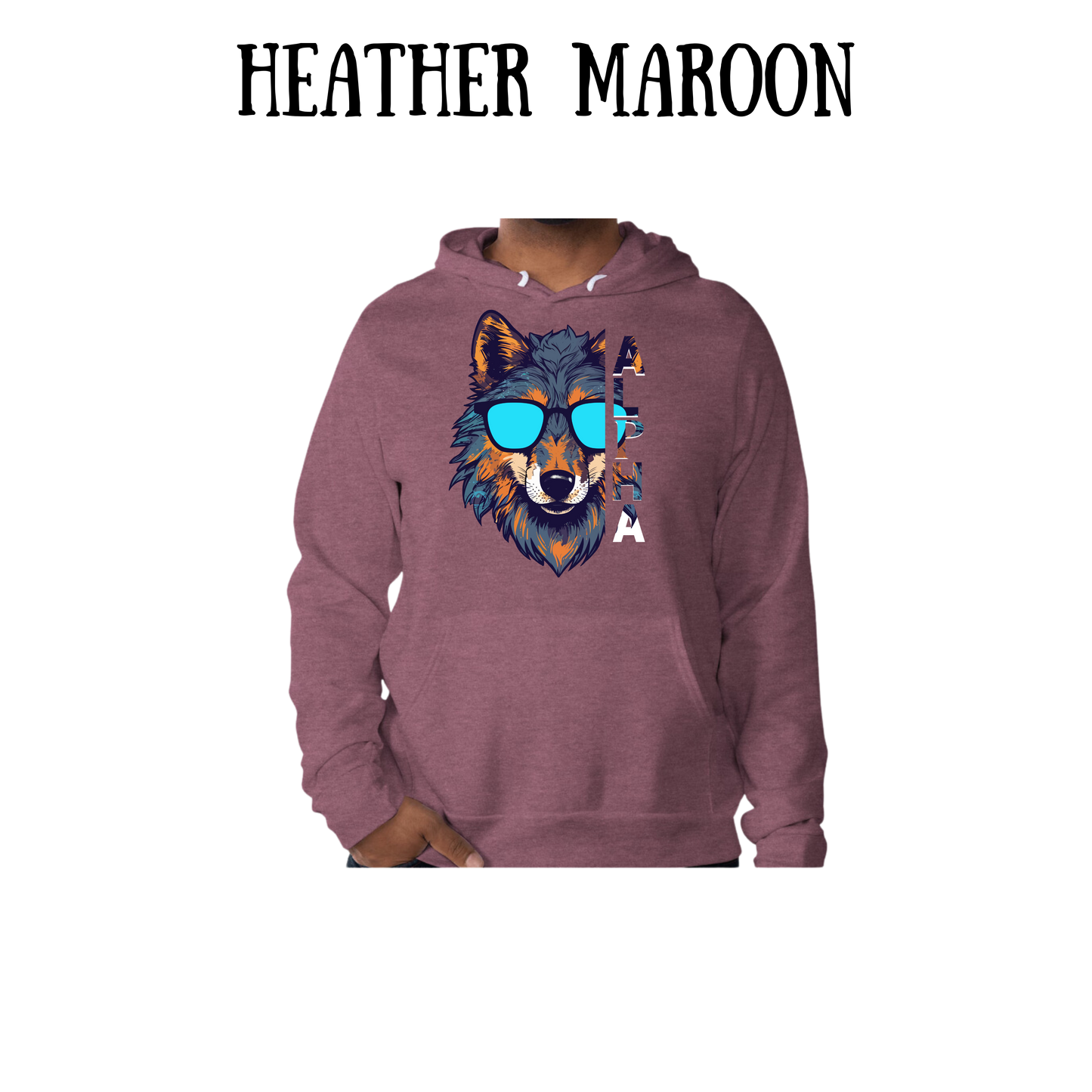 BP - Alpha - Sponge Fleece Hoodie - Assorted Colors