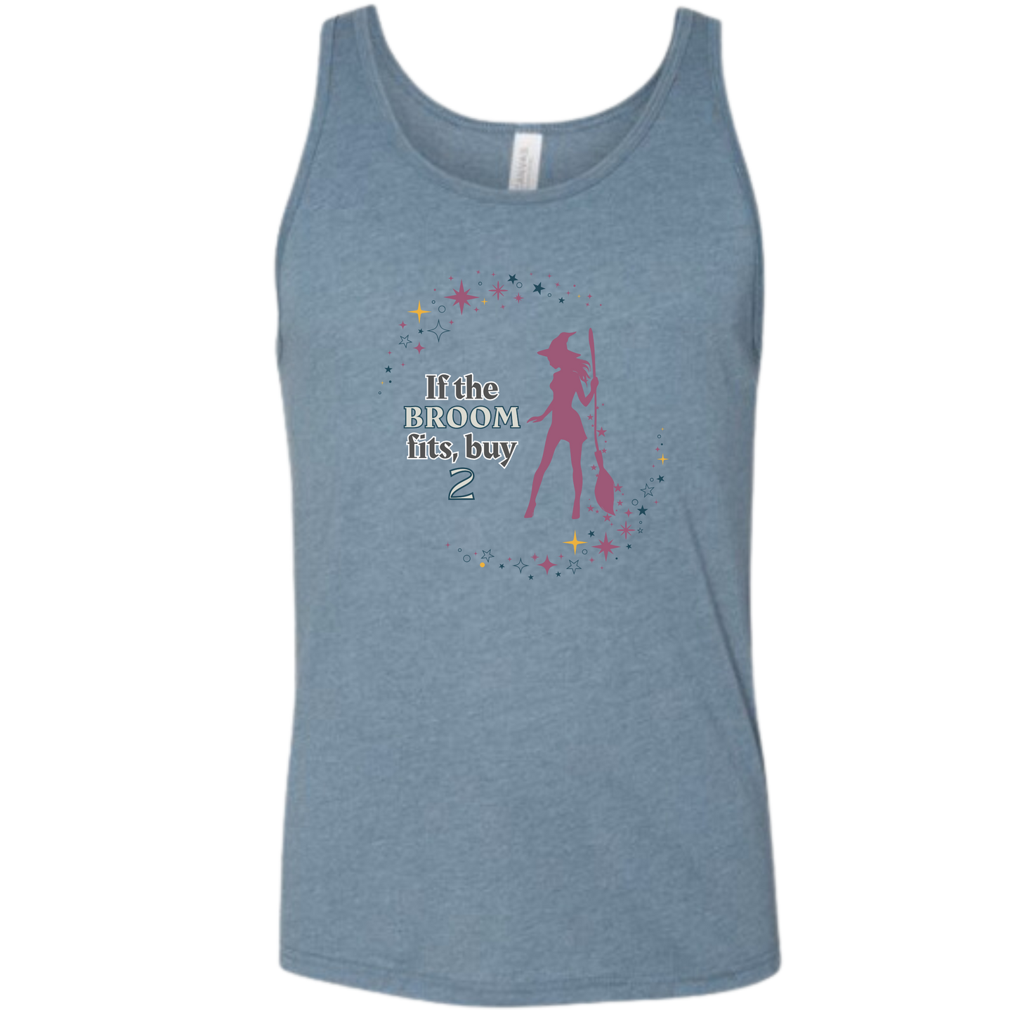 HP - If The Broom Fits - Unisex Tank