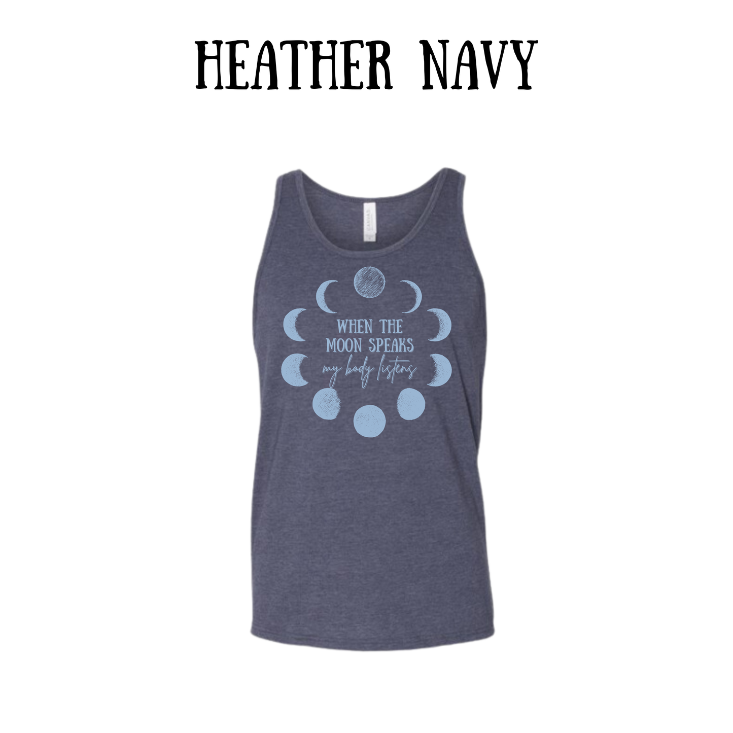 when the moon speaks - unisex tank