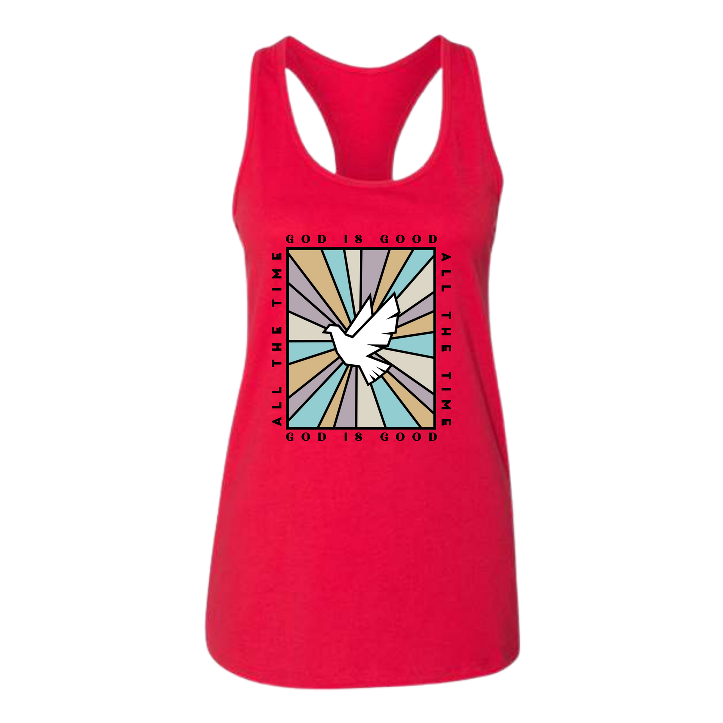 God Is Good - Bella+Canvas - Women's Jersey Racerback Tank