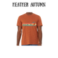 VP - On Island Time - Unisex Tee - Yellows, Oranges, Reds