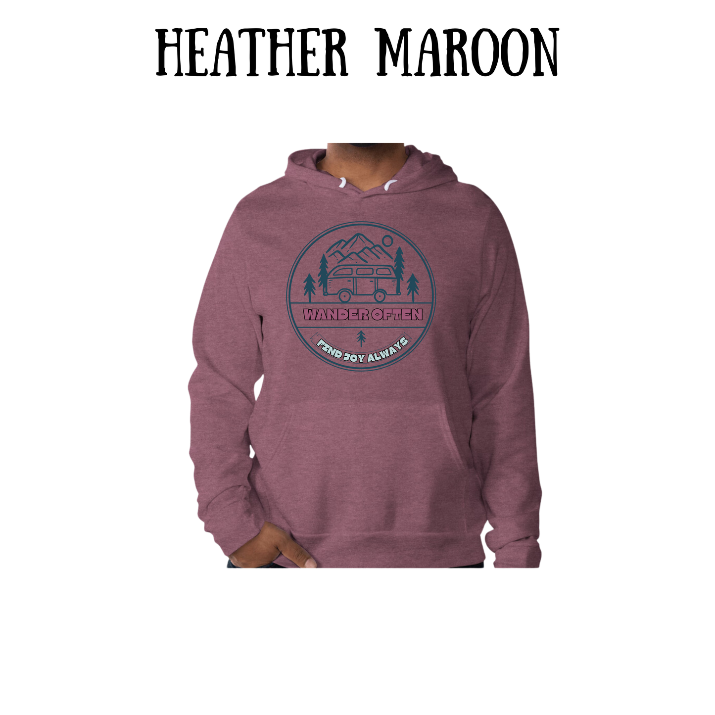 CP - Wander Often - Sponge Fleece Hoodie - Assorted Colors