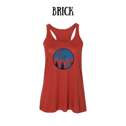 CP - Keep Shining - Women's Flowy Racerback Tank