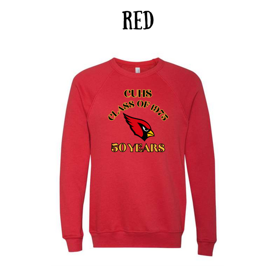 CUHS - Sponge Fleece Raglan Sweatshirt - Assorted Colors