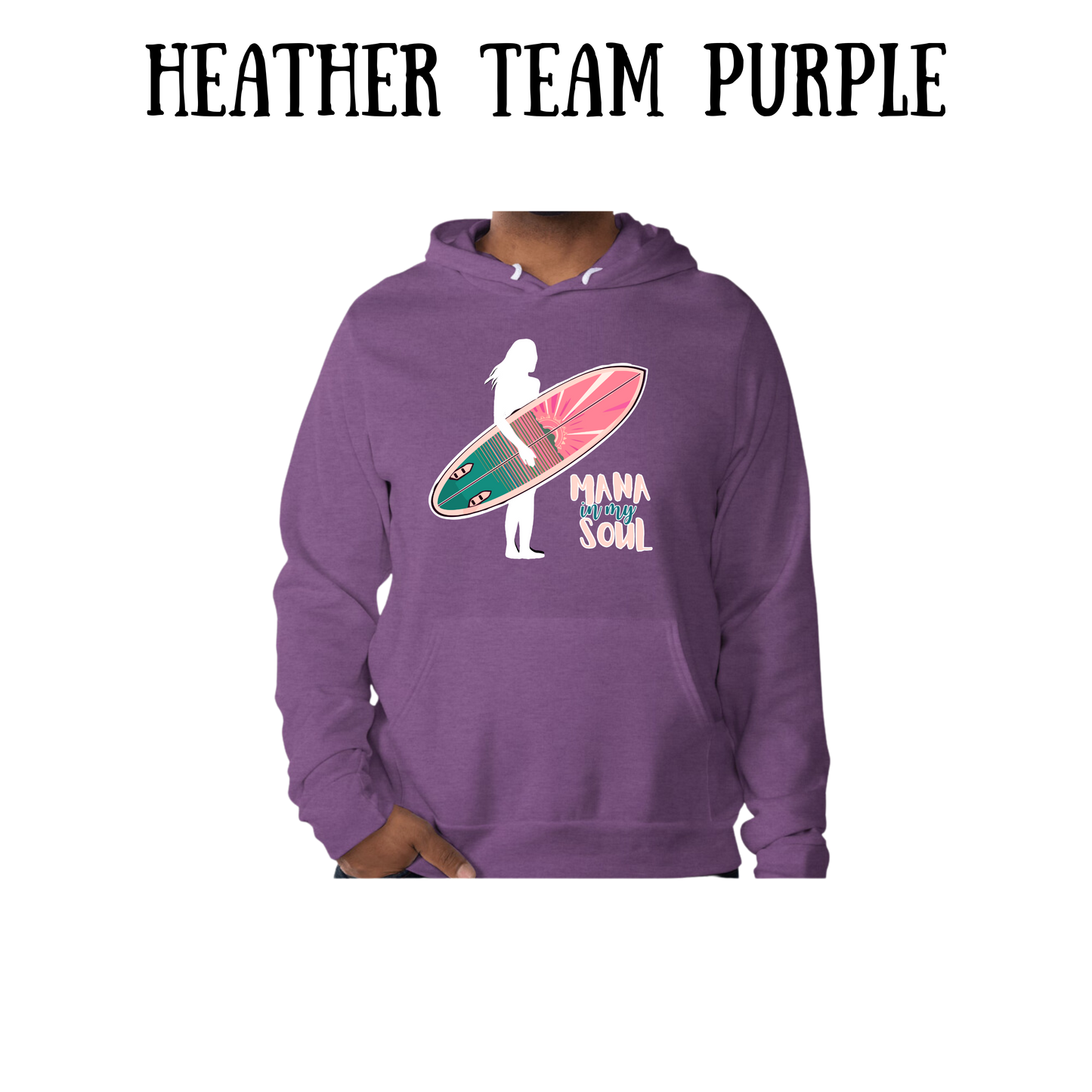 VP - Mana in My Soul - Sponge Fleece Hoodie - Blues, Purples