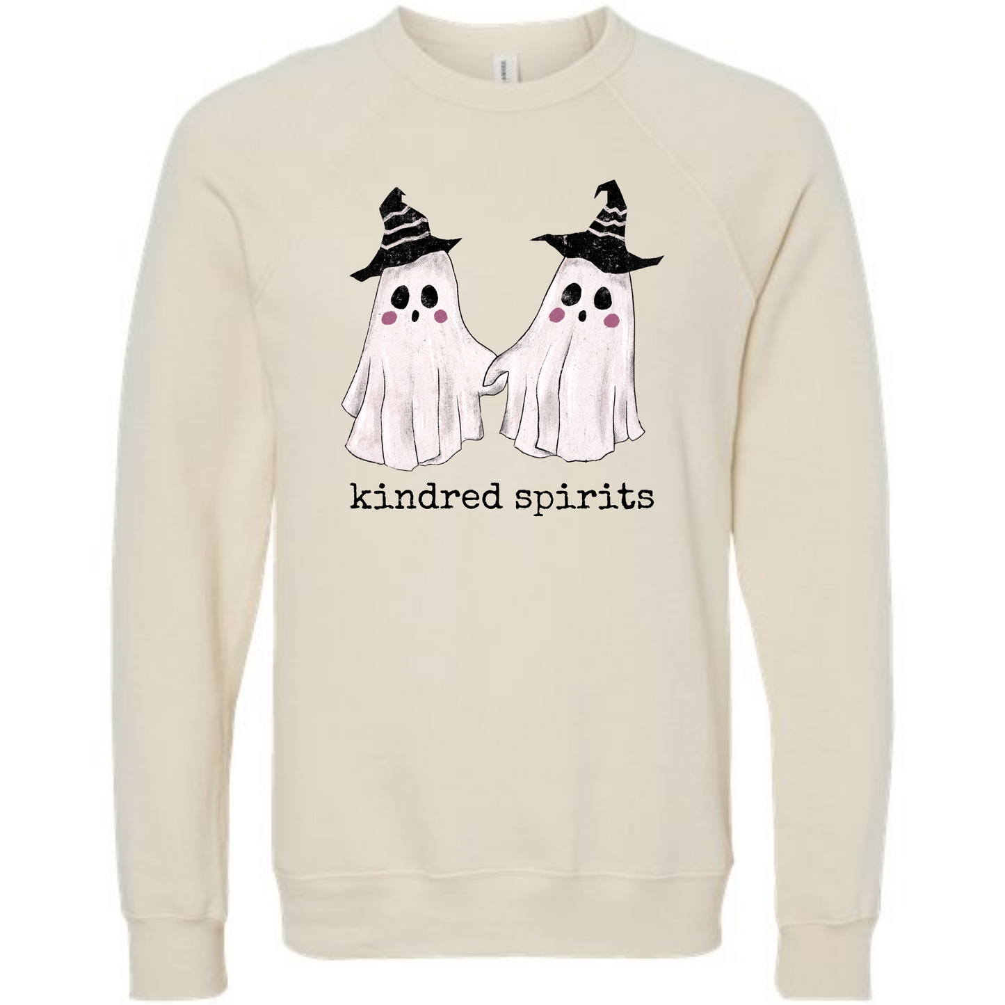 Kindred Spirits - Sponge Fleece Raglan Sweatshirt - Greens, Neutrals