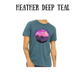 VP - Sunsets & No Regrets - Unisex Tee - Blues