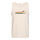 On Island Time - Comfort Colors - Unisex Tank - Neutral Colors & Blues