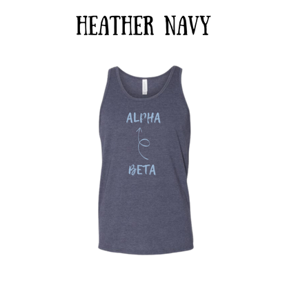 beta to alpha - unisex tank