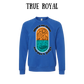 CP - Where We Listen and Don't Judge - Sponge Fleece Raglan Sweatshirt - Blues, Purples