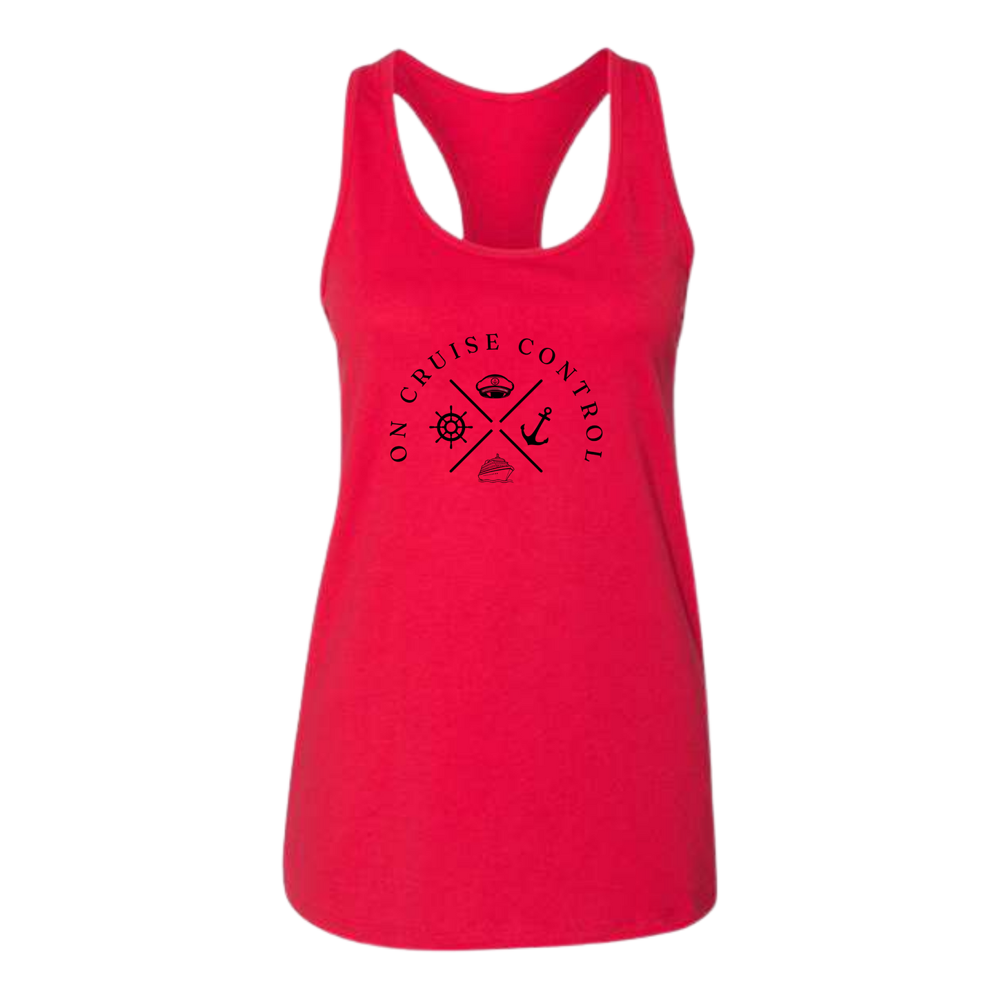 On Cruise Control - Bella+Canvas - Women's Jersey Racerback Tank