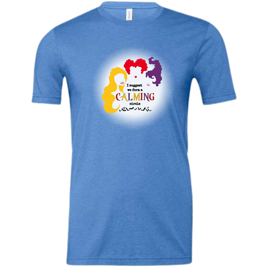 Calming Circle - Unisex Tee - Blues