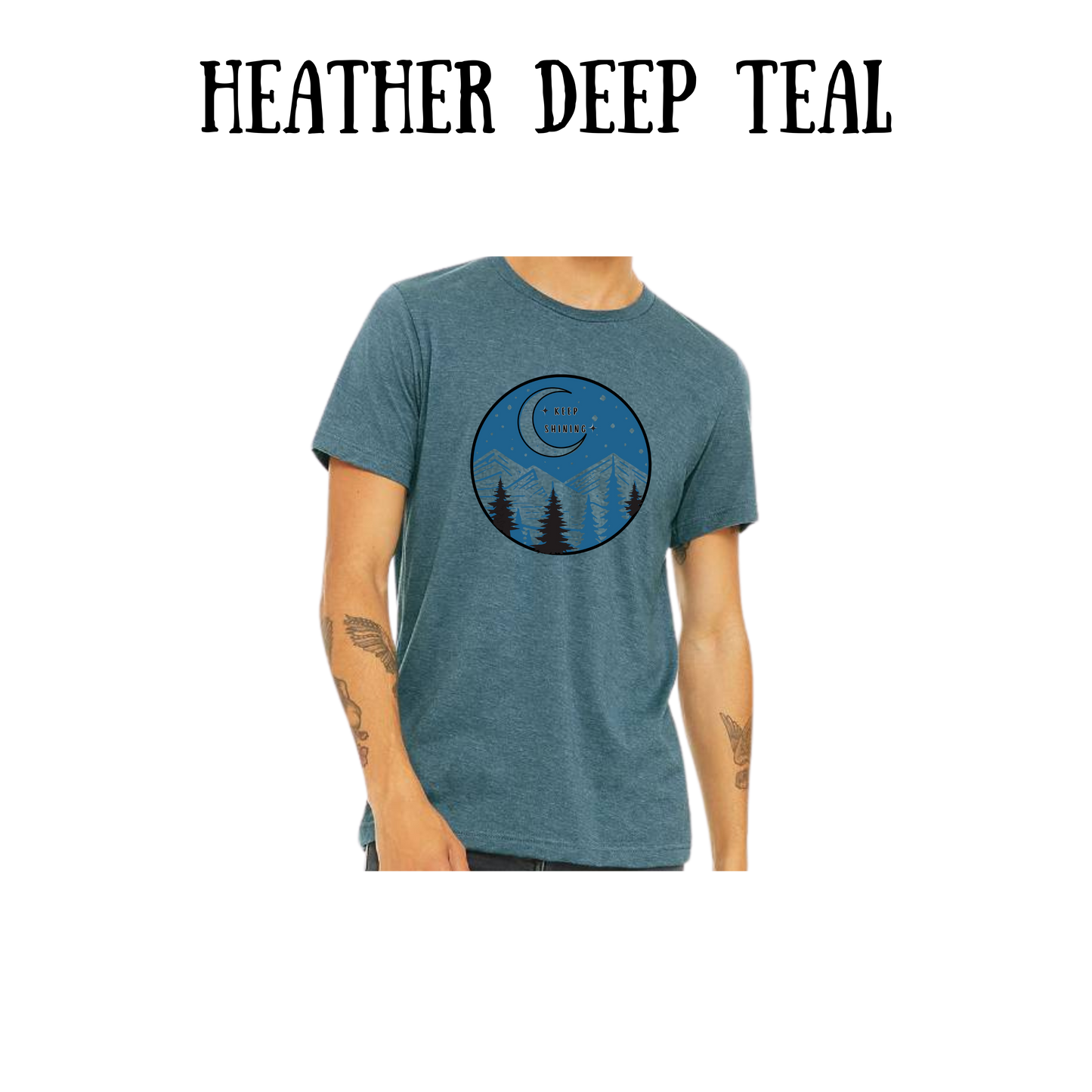 OP - Keep Shining - Unisex Tee - Blues