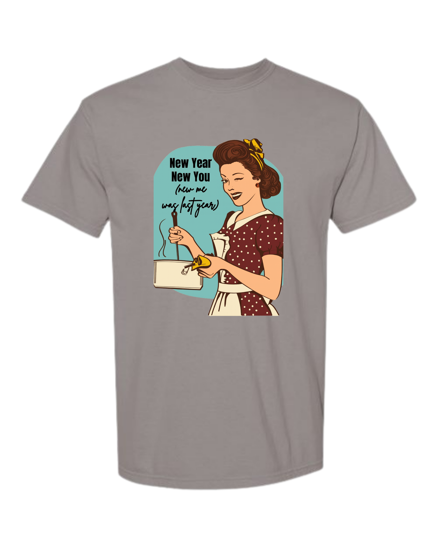 New Year New You - Comfort Colors - Heavyweight Unisex Tee - Neutrals