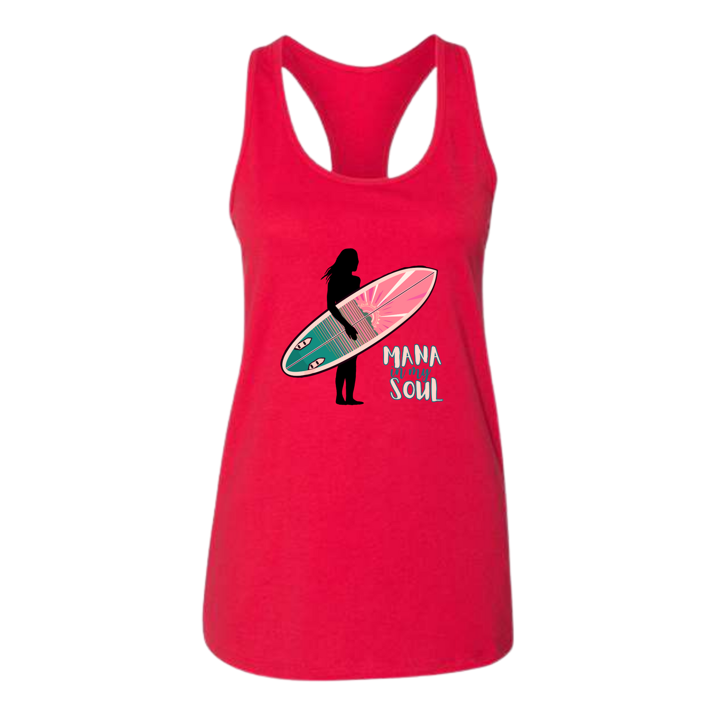 Mana in My Soul - Bella+Canvas - Women's Jersey Racerback Tank