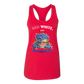 Red, White, And Blueberries - Bella+Canvas - Women's Jersey Racerback Tank