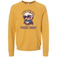 Lovin' Life as a Free Bird - Sponge Fleece Raglan Sweatshirt - Assorted Colors