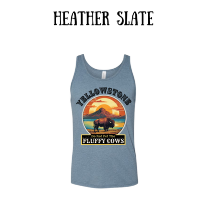 CP - Yellowstone: Fluffy Cows - Unisex Tank