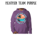 VP - Ready For Some Vitamin D & Sea - Sponge Fleece Hoodie - Blues, Purples