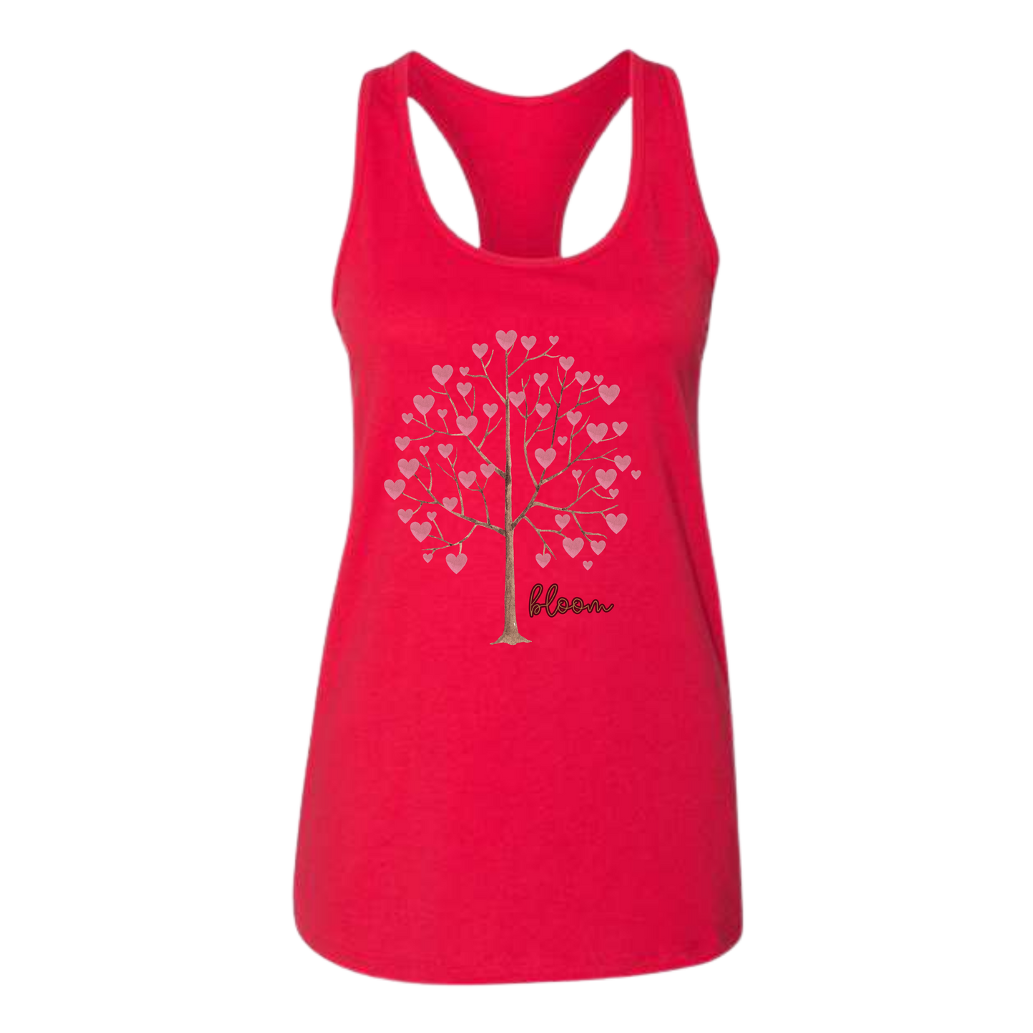Bloom - Bella+Canvas - Women's Jersey Racerback Tank