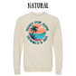 VP - Ready For Some Vitamin D & Sea - Sponge Fleece Raglan Sweatshirt - Greens, Neutrals