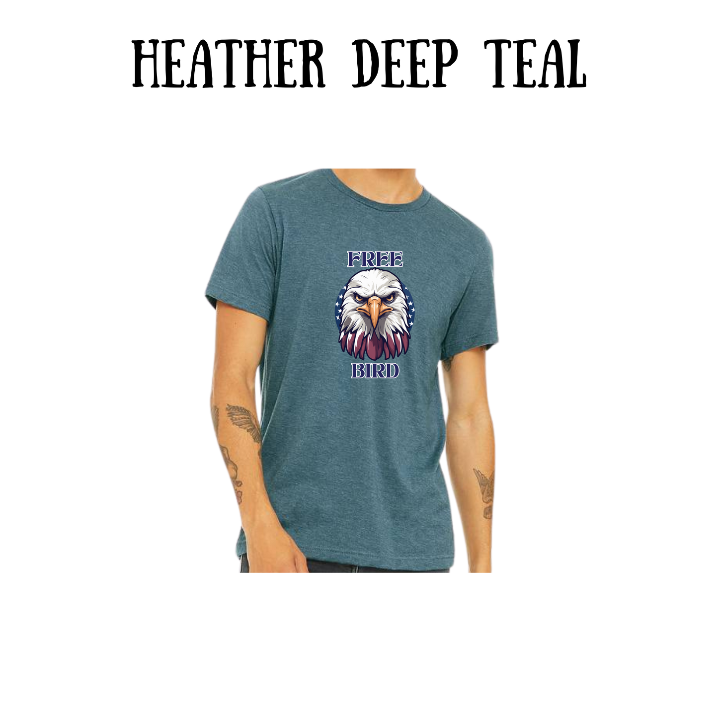 PP - Free Bird - Unisex Tee - Blues