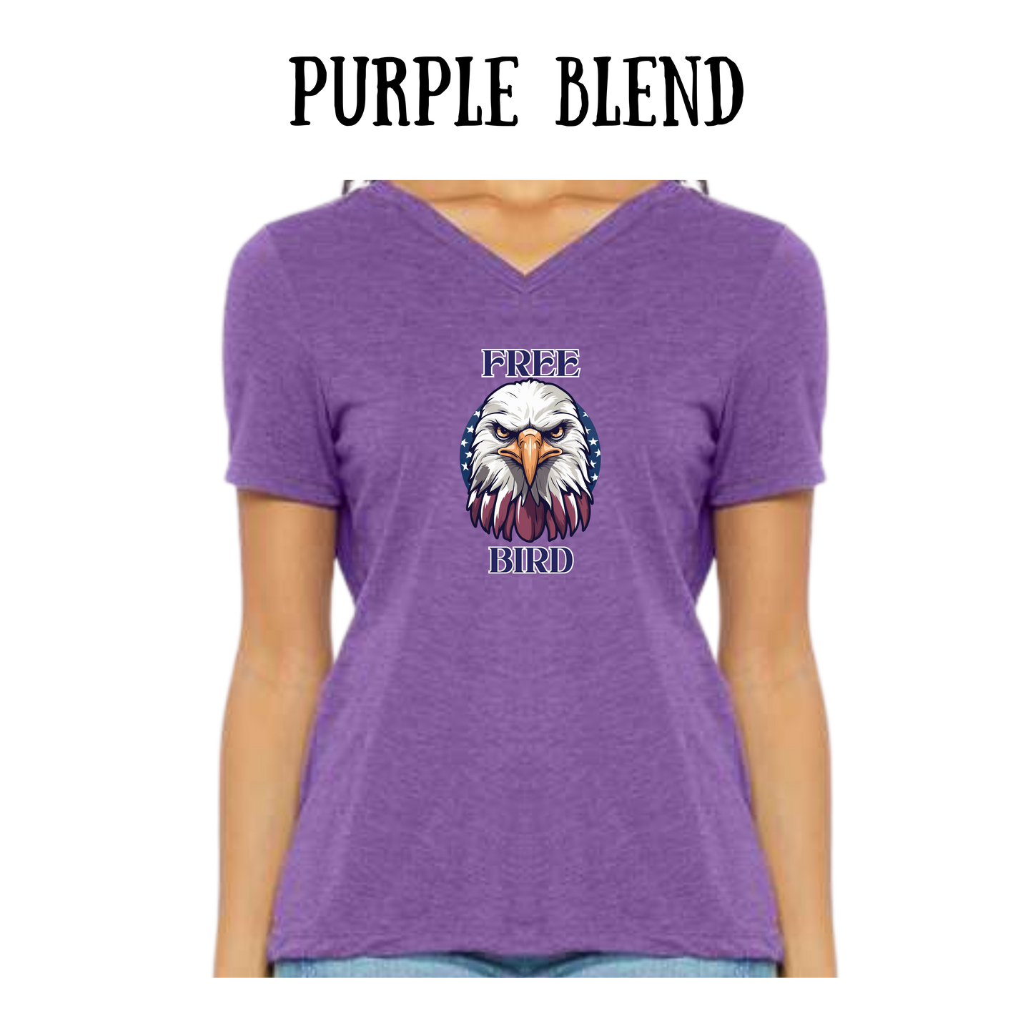 PP - Free Bird - Women's V-Neck - Assorted Colors