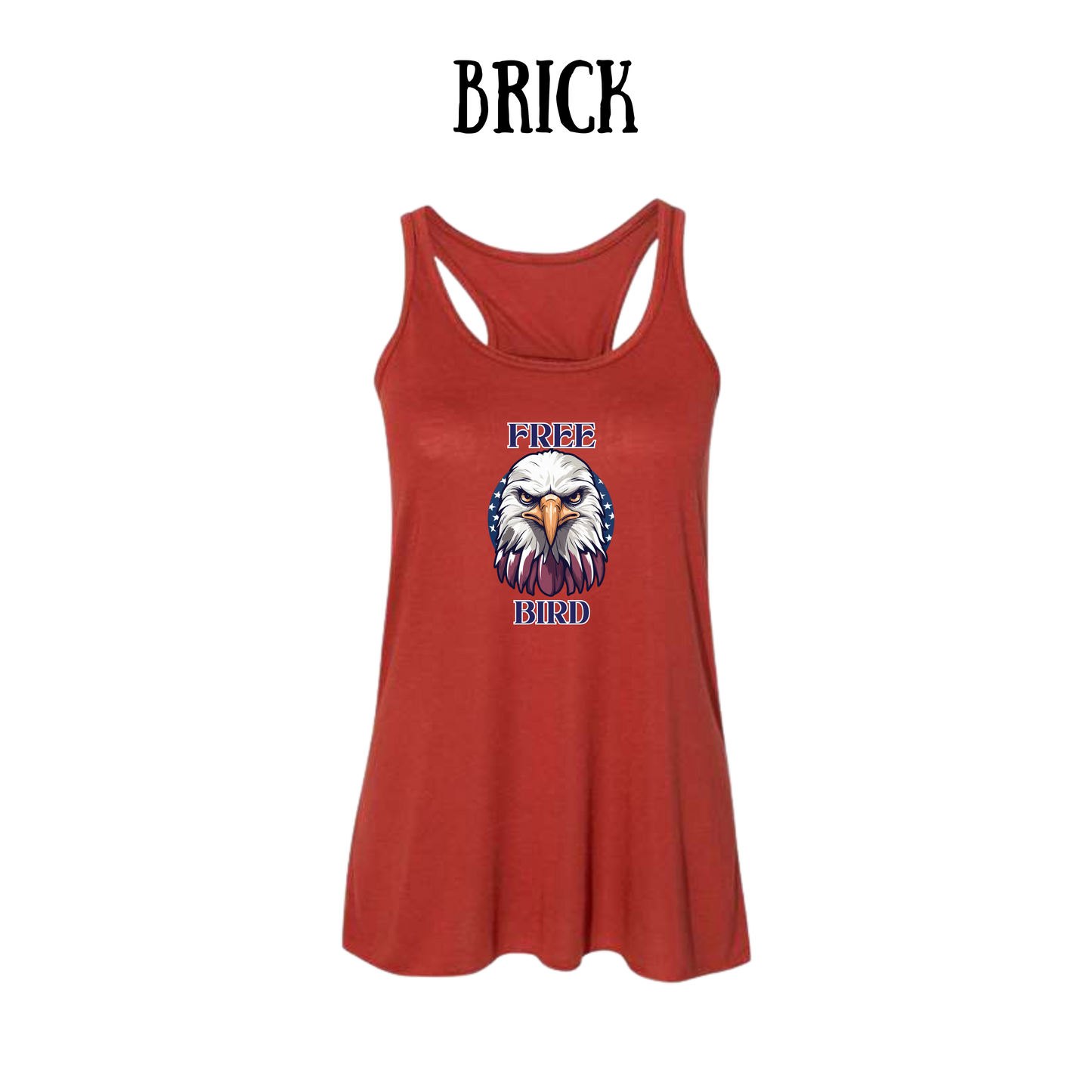 PP - Free Bird - Women's Flowy Racerback Tank