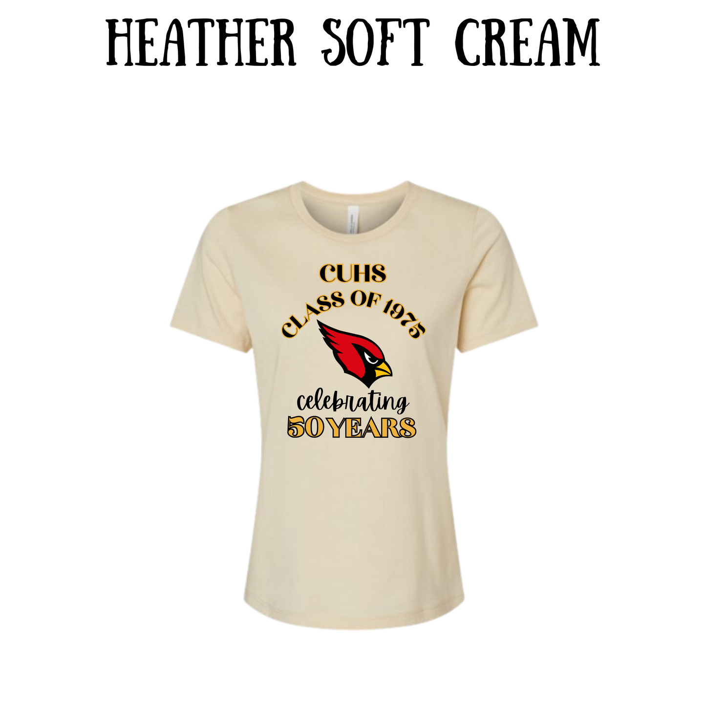 CUHS celebrating - Women's Relaxed Fit Tee