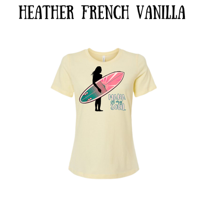 VP - Mana in My Soul - Women's Relaxed Fit Tee - Neutrals